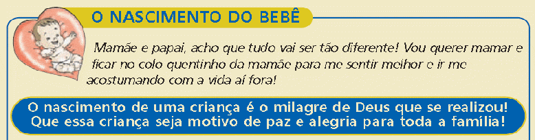 o nascimento do bebe