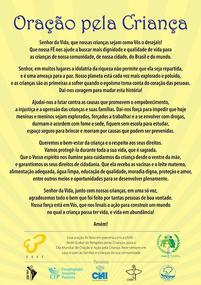 Oração pela criança