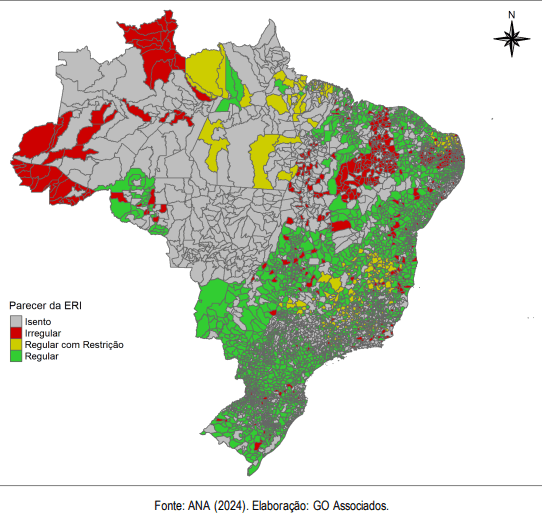 mapa trata Brasil