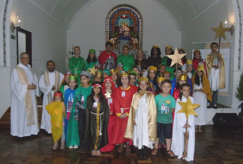 pequenos reis magos cerimonia
