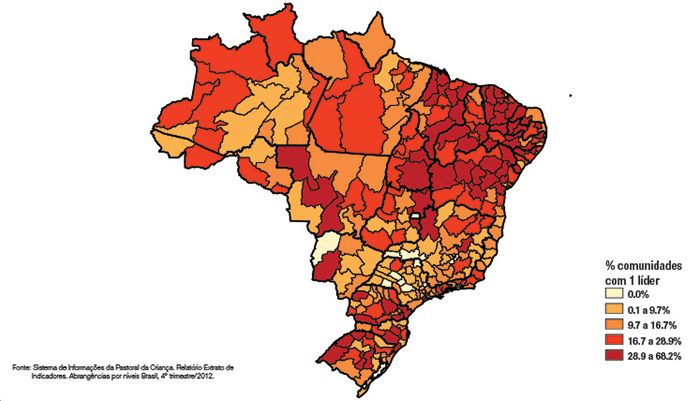 proporcao de comunidades com um lider - 4 tri