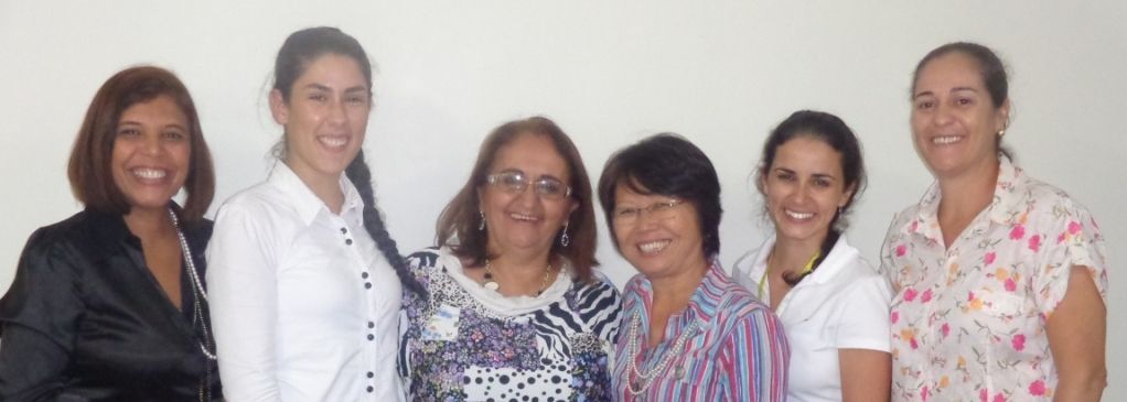 Vania Lúcia Leite, Marcia Moscatelli de Almeida, Elizete Alves Neta Pereira, Rosalina Aratani Sudo, Jussara Pereira, Gildete Andrade Soares