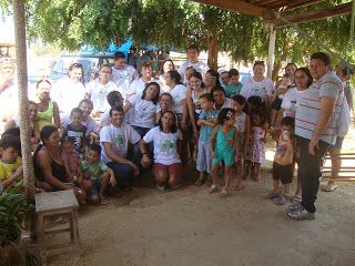 Novos líderes da Pastoral da Criança, na Celebração da Vida de Apodi (RN)