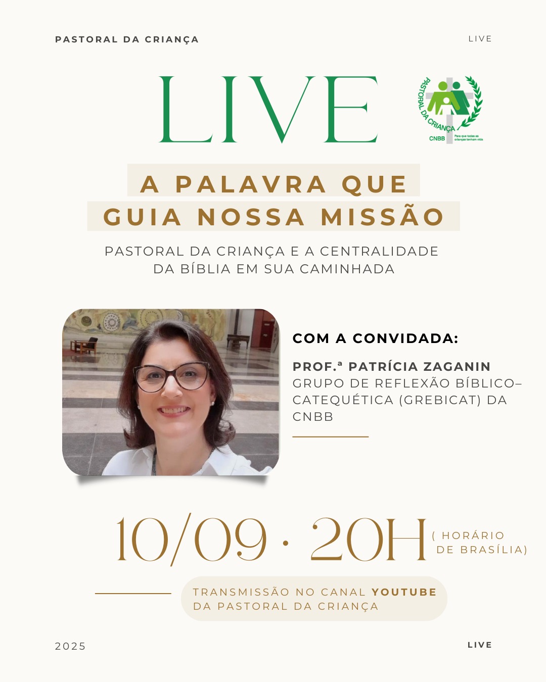 Live Mês da Bíblia — clique para ampliar