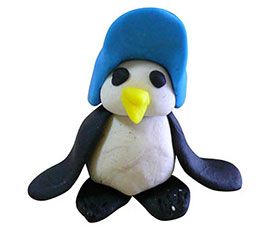 pinguim massinha