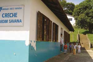bebe de seis meses e a creche