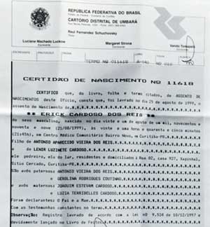 bebe na primeira semana de vida certidao de nascimento