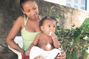 bebe nove meses