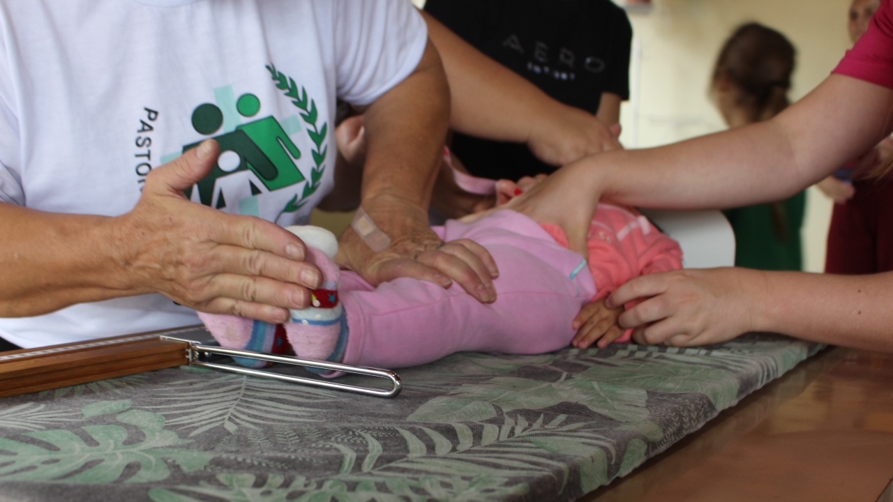 Acompanhamento nutricional da Pastoral da Criança